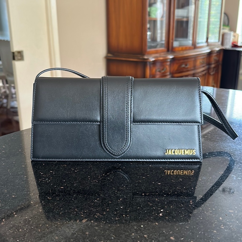 Jacquemus Le Bambino Long Leather Shoulder Bag